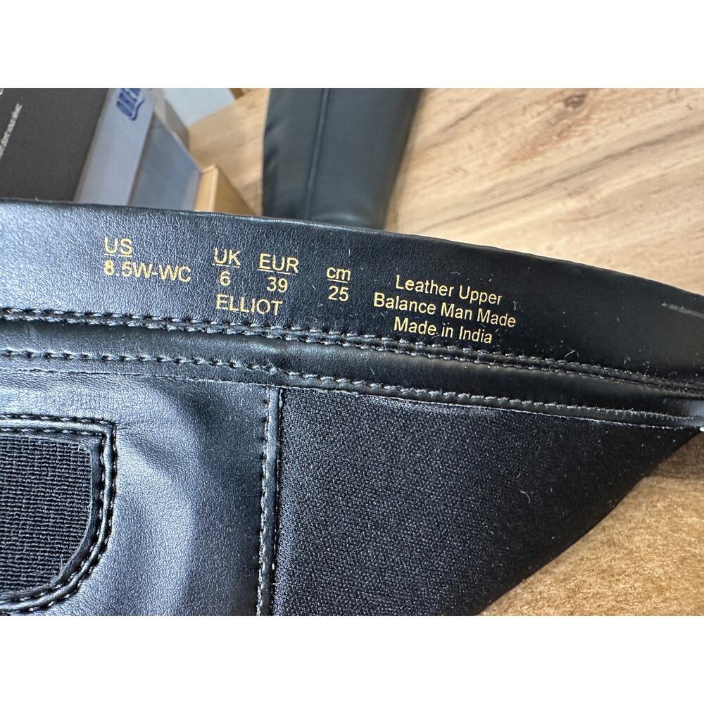 Naturalizer Women's Elliot Knee High Boots Black Leather 8.5 Wide NWOB Wide Calf - Picture 15 of 15